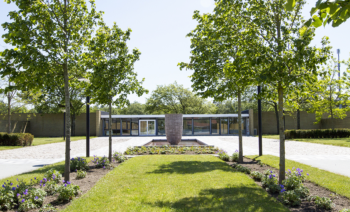 Ejendomsstyrelsen - hovedindgang i Hjørring