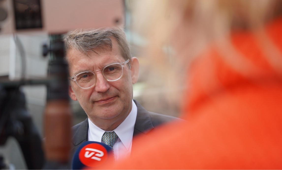 Interview med TV 2 Bruxelles