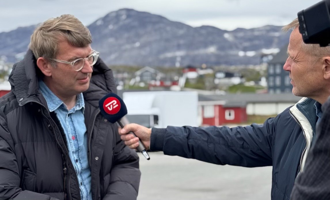 Forsvarsminister Troels Lund Poulsen besøger Grønland