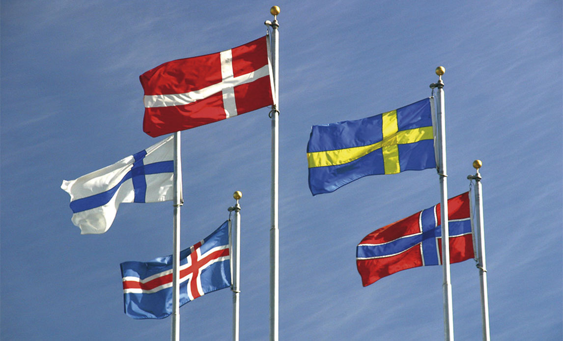 NORDEFCO landes flag.