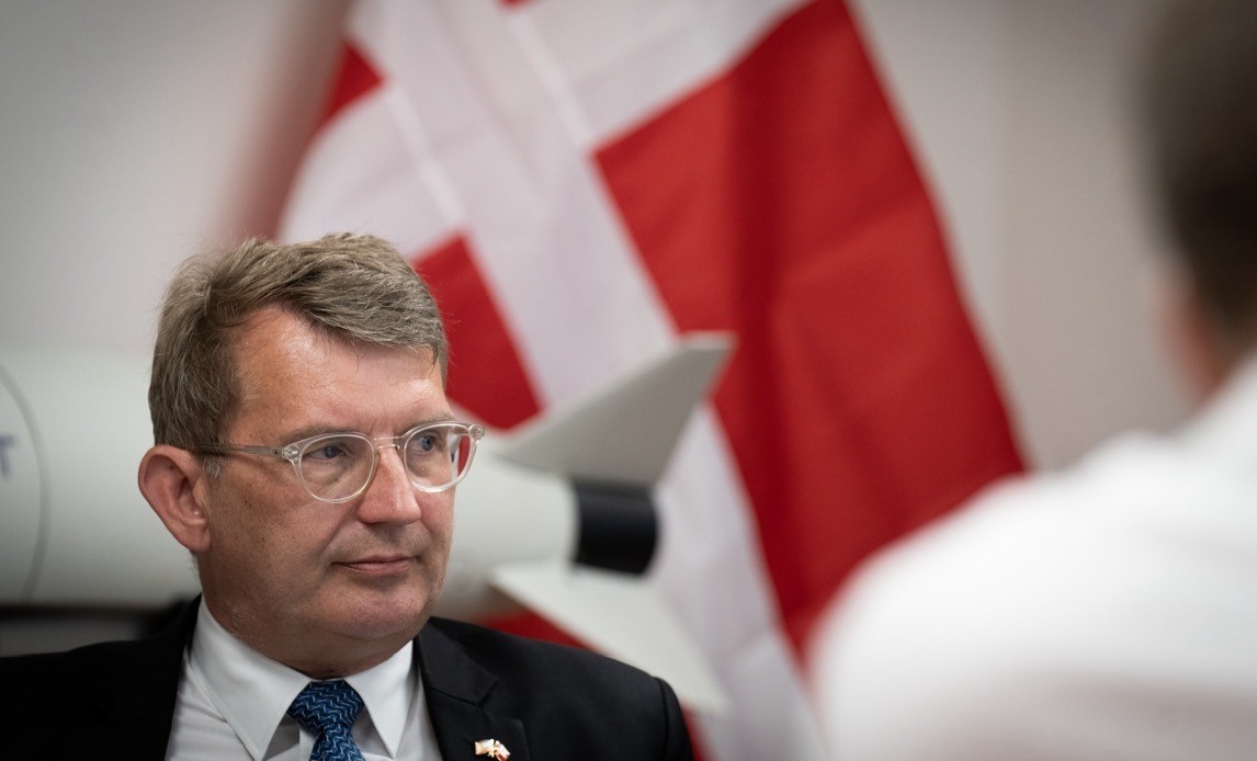 Forsvarsminister Troels Lund Poulsen besøger Washington D. C.