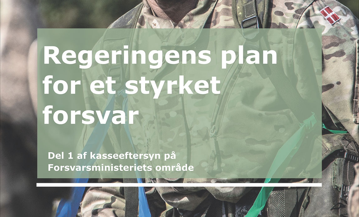 regeringens eftersyn af udfordringer