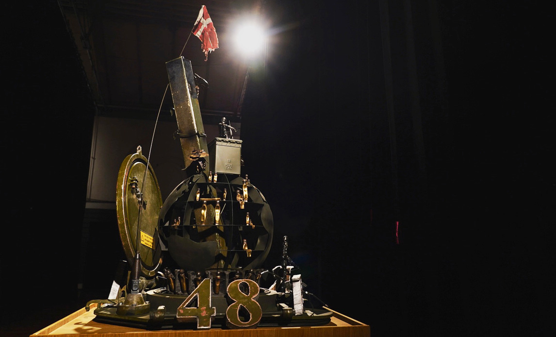 Årets veterankommune skulptur