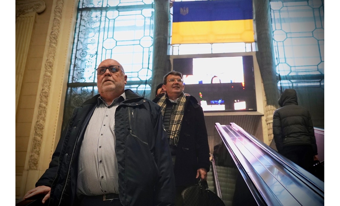 Troels Lund Poulsen i Ukraine