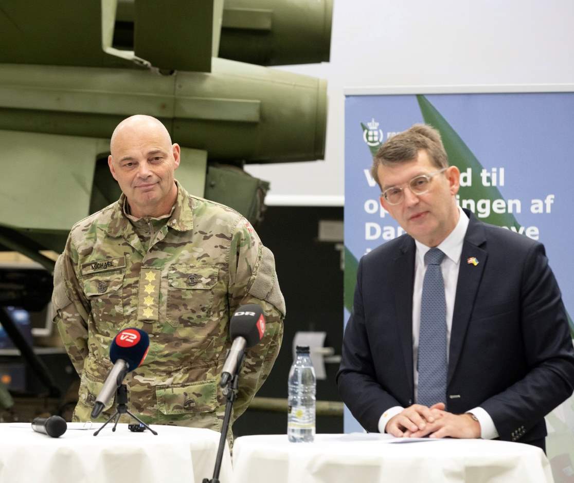 Foto af jordbaseret luftforsvar